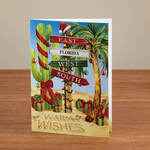 Personalized Warm Wishes Christmas Cards, Set of 20