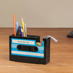 Retro Cassette Tape Dispenser and Desk Organizer