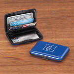 Personalized Initial Aluminum Credit Card Holder