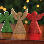 Glitter Angels, Set of 3 by Holiday Peak™
