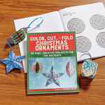 Color, Cut and Fold Christmas Ornament Kit