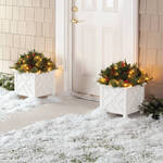 Lighted Christmas Urn Filler with Stand By Holiday Peak™