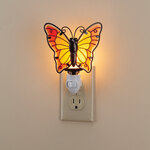 Stained Glass Butterfly Nightlight