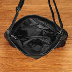 Patchwork Leather Handbag with Multi Pockets