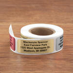 Personalized Foil Labels, Roll of 22
