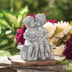 Kids On Bench Resin Statue by Fox River™ Creations