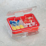 4-In-1 Pill Cutter, Crusher & Storage Container