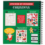 Brain Games® Sticker-by-Number™ Christmas