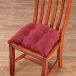 Corduroy Tufted Chair Pad by OakRidge™
