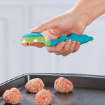 Blue Easy-Release Silicone Scoop