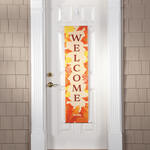 Personalized Fall Leaves Door Banner