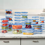 104 Piece Storage Containers and Lids by Chef's Pride