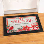 Personalized Cardinal Welcome Doormat
