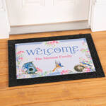 Personalized Birdhouse Welcome Doormat