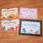 Personalized Seasonal Welcome Doormat Collection