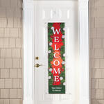 Personalized Christmas Ornament Door Banner