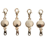 Locking Magnetic Jewelry Clasps - Set Of 4