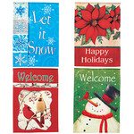 Holiday Flags, Set of 4