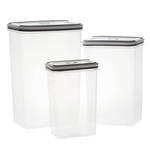 Tall Food Storage Containers, Set of 3