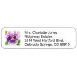 Personal Design Labels Pansy