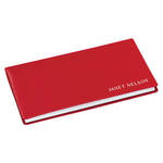 Red Personalized 2 Year Pocket Planner