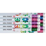 Personalized Groovy Rainbow Pencils, Set of 12