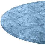 Marbled Vinyl Elasticized Table Cover