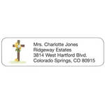 Cross Personalized Address Labels