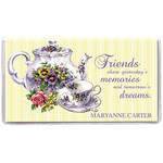 Personalized 2 Yr Planner Teapot and Cup