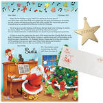 Personalized Christmas Letter from Santa and Ornament