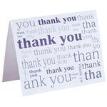 Many Thanks Note Cards, Set of 25