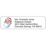 Personal Design Labels Jolly St. Nick Set of 200