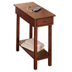 Chairside Table with USB Power Strip by OakRidge™  XL