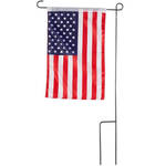 American Flag Garden Flag and Pole