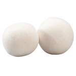 Sheep's Wool Dryer Balls, Set of 2