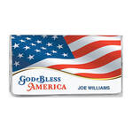 Personalized 2 Yr Planner God Bless America Flag