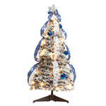 3' Snow Frosted Winter Style Pull-Up Tree by Holiday Peak™