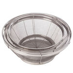 Home Marketplace Set/3 Stainless Steel Mesh Colanders
