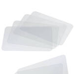 Clear Placemats, Set of 8