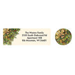 Personalized Christmas Greenery Address Labels & Seals 20