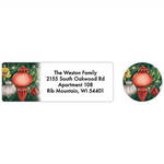 Personalized Twinkling Ornaments Labels & Envelope Seals 20