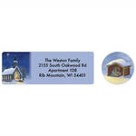Personalized Midnight Chapel Labels & Envelope Seals 20