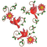 Metal Christmas Cardinal Plaques by Fox River™ Creations, Set of 3