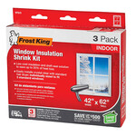 Window Insulation Shrink Kit 3 Pack Standard