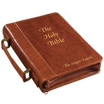 Personalized Brown Bible Case
