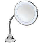 Flexible Suction Cup LED 10X Mirror with 360° Rotation