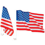 Auto American Flags, Set of 2