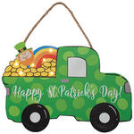St. Patrick's Day Truck Lighted Hanger by Holiday Peak™