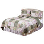 Rose Quilted Bedspread and Sham Set by OakRidge™