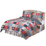 Americana Quilted Bedspread and Sham Set by OakRidge™
